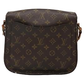 Louis Vuitton-LOUIS VUITTON Monogram Saint Cloud GM Bolsa de Ombro M51242 LV Auth 106769-Monograma