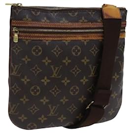 Louis Vuitton-LOUIS VUITTON Monogram Pochette Bosphore Bolsa de Ombro M40044 LV Auth EC940-Monograma