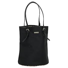 Autre Marque-Burberrys Blue Label Tote Bag Nylon Black Auth BA974-Black