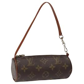 Louis Vuitton-LOUIS VUITTON Monogram Papillon Pouch LV Auth EC872-Monogram