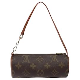 Louis Vuitton-LOUIS VUITTON Monogram Papillon Pouch LV Auth EC872-Monogram