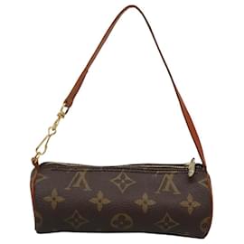Louis Vuitton-LOUIS VUITTON Monogram Papillon Pouch LV Auth bs23847-Monogram