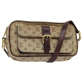 Louis Vuitton-LOUIS VUITTON Monogram Mini Juliet MM Bolsa de Ombro Vermelha M92219 LV Auth bs23249-Vermelho