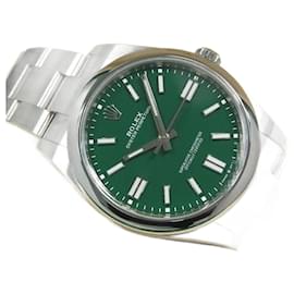 Rolex-ROLEX Oyster PERPETUAL 41 green 124300 '24 purchased Mens-Silvery