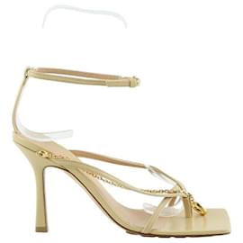 Bottega Veneta-Leather heels-Beige