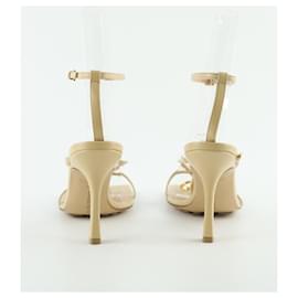 Bottega Veneta-Leather heels-Beige