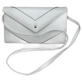 Sac en cuir vintage Givenchy 4G blanc Blanc