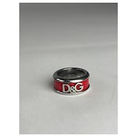 Dolce & Gabbana-DOLCE & GABBANA Rings T.MM 62 Steel-Orange