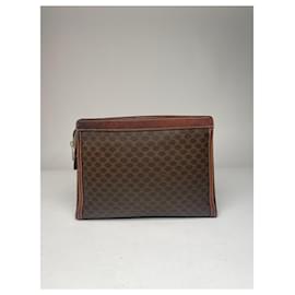 Céline-CELINE Clutch bags T.  Leather-Brown