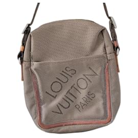 Louis Vuitton-Louis Vuitton Citadin a tiracolo-Marrom,Caqui