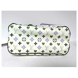 Louis Vuitton-Neverfull "MM Game On". Limited Edition.-White