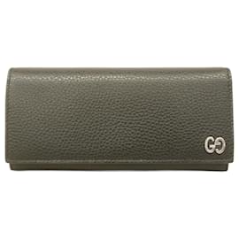 Gucci-Gucci Long Wallet Durian 481727-Black