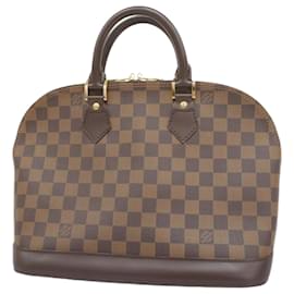Louis Vuitton-Bolsa de mão Damier Alma Louis Vuitton-Damier ebene