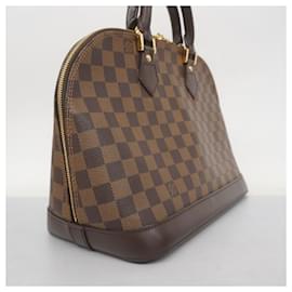 Louis Vuitton-Bolsa de mão Damier Alma Louis Vuitton-Damier ebene