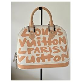 Louis Vuitton-Louis Vuitton Alma Graffiti-Beige