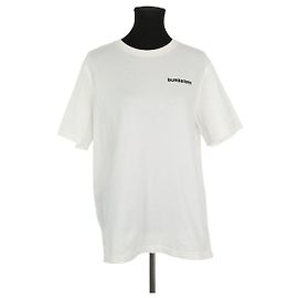 Burberry Camiseta de algodón blanco Blanco