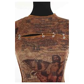 Autre Marque-Wool dress-Brown