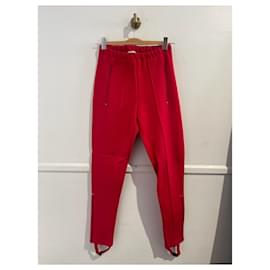 Balenciaga-Pantalon BALENCIAGA T.International XS Viscose-Rouge
