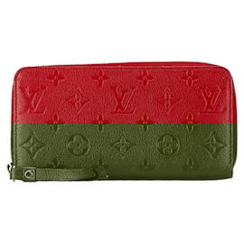 Louis Vuitton-Louis Vuitton Zippy wallet-Red