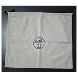 Hermès-Hermès dustbag pouch-Beige