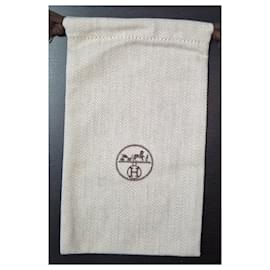 Hermès-Hermès dustbag pouch-Beige