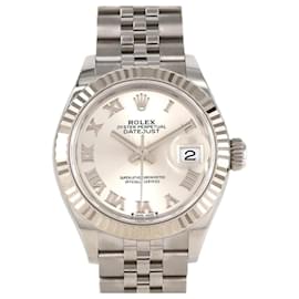 Rolex-Rolex Lady DateJust 28mm-Silvery