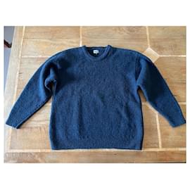 Kenzo-Sweater or pullover in 100% petrol blue wool size L-XL Kenzo Men-Blue