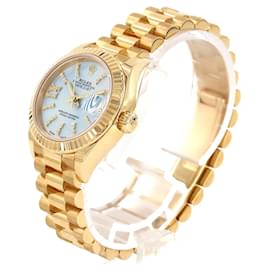 Rolex-Rolex Lady DateJust 28mm-Blue