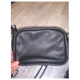 Calvin Klein-Calvin Klein Jeans camera bag leather look-Black