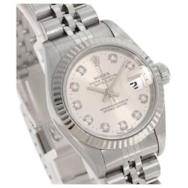Rolex-Rolex Lady DateJust 26mm-Silvery