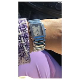 Patek Philippe-Steel with diamonds-Silvery