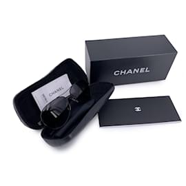 Chanel-Black Metal Aviator Sunglasses Miroir Collection Mod. 4179-Black