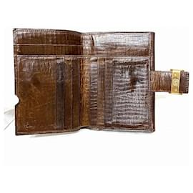Fendi-Fendi Zucchino Bifold Wallet-Brown