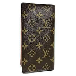 Louis Vuitton-Carteira Monogram Louis Vuitton M60825-Marrom