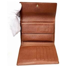 Louis Vuitton-Carteira Monogram Louis Vuitton M61202-Marrom