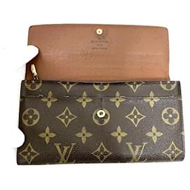 Louis Vuitton-Carteira Monogram Louis Vuitton M61725-Marrom
