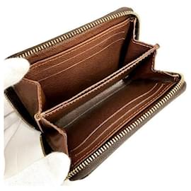 Louis Vuitton-Louis Vuitton Monogram Zippy Coin Purse M60067-Brown