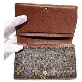 Louis Vuitton-Carteira Monogram Louis Vuitton M61730-Marrom