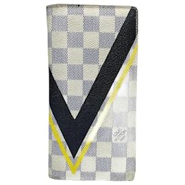Louis Vuitton-Louis Vuitton Damier Portefeuille Brazza Wallet-Green