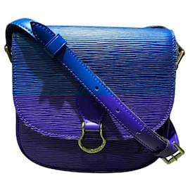 Louis Vuitton-Bolsa Epi Mini Sac Souple M52215 da Louis Vuitton-Azul