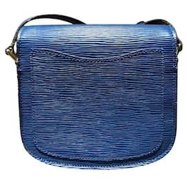 Louis Vuitton-Bolsa Epi Mini Sac Souple M52215 da Louis Vuitton-Azul