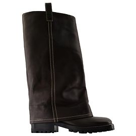 Buckle boots - Acne Studios - Leather - Brown Brown