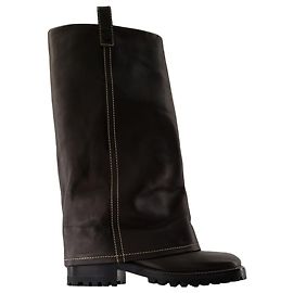 Buckle boots - Acne Studios - Leather - Brown Brown