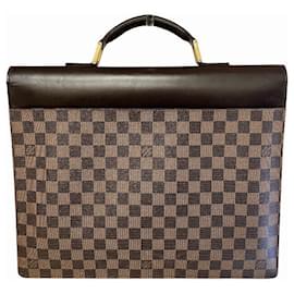 Louis Vuitton-Louis Vuitton Damier Altona PM Handbag N53315-Brown