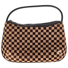 Louis Vuitton-Louis Vuitton Limited Edition Damier Sauvage Tigre Bag in Brown Pony Hair-Brown