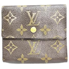 Louis Vuitton-Carteira Monogram Louis Vuitton M61652-Marrom