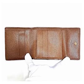 Louis Vuitton-Carteira Monogram Louis Vuitton M61652-Marrom