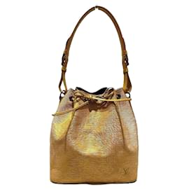 Louis Vuitton-Bolsa de Ombro Petit Noé Epi Louis Vuitton M44109-Amarelo