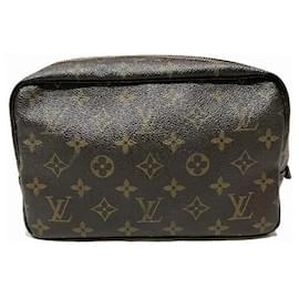 Louis Vuitton-Louis Vuitton Monogram Toiletry Pouch M47524-Brown