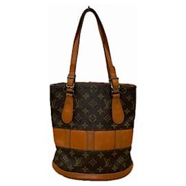 Louis Vuitton-Bolsa Monogram Bucket PM Louis Vuitton T42238-Marrom